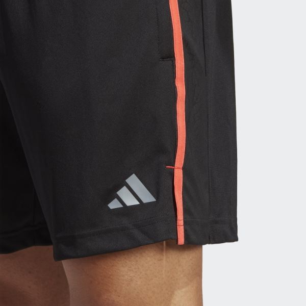 Black Workout Base Shorts Adidas