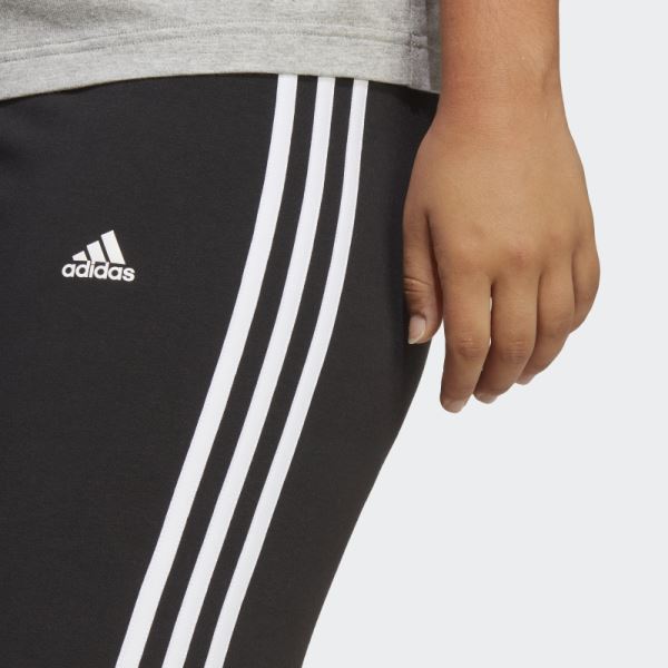 Adidas Essentials 3-Stripes Bike Shorts Black