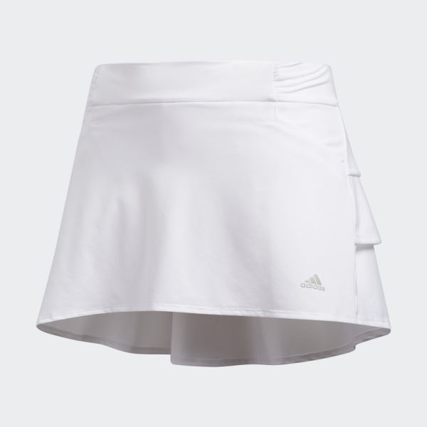 Ruffled Skort White Adidas