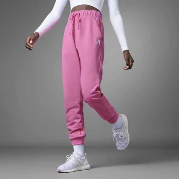 Magenta Adidas Valentine's Day Joggers