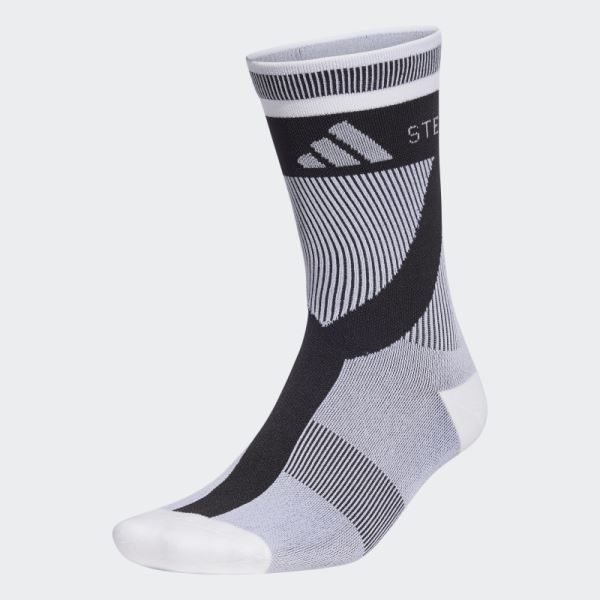 White Hot Adidas by Stella McCartney Crew Socks