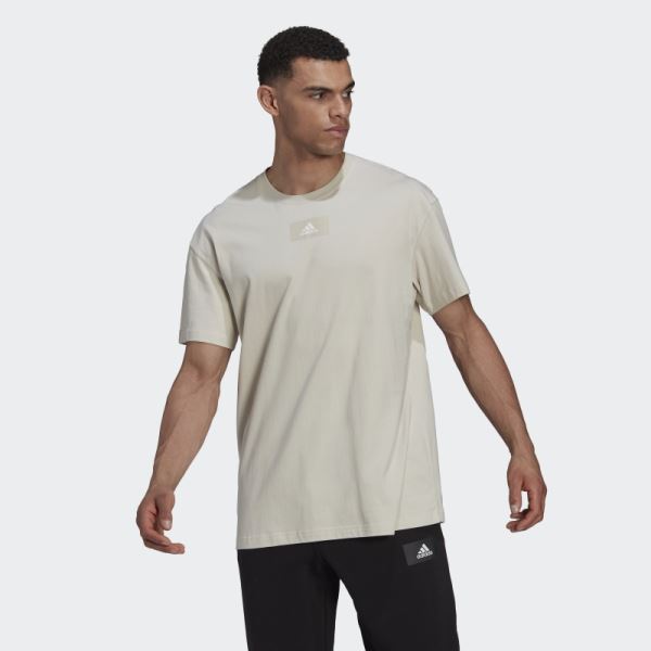 Adidas Aluminium Essentials FeelVivid Drop Shoulder Tee