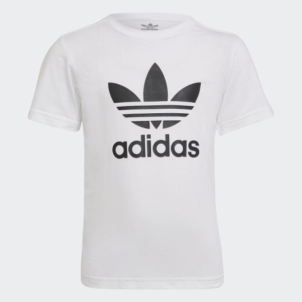 Adidas White Adicolor Shorts and Tee Set