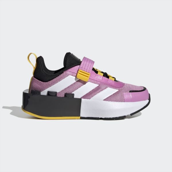 Orchid Adidas x LEGO Tech RNR Elastic Lace and Top Strap Shoes Hot