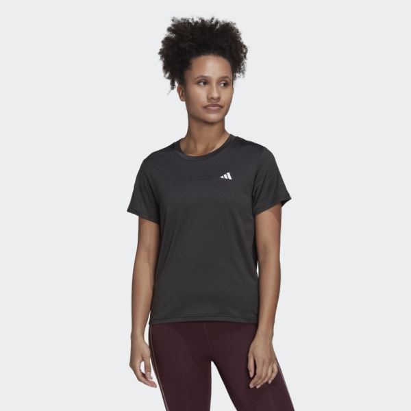 Adidas Black AEROREADY Made for Training Minimal Tee Fashion