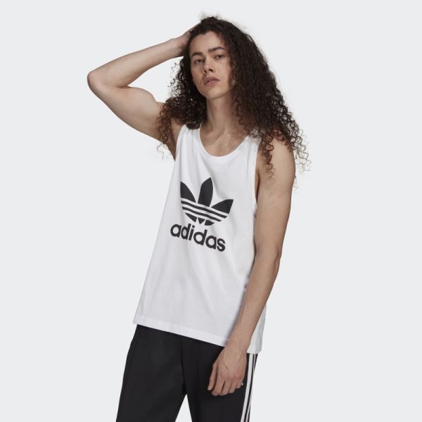 Adidas Adicolor Classics Trefoil Tank Top Black