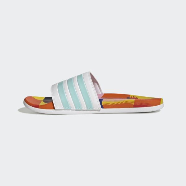 Adidas Adilette Comfort Slides Aqua