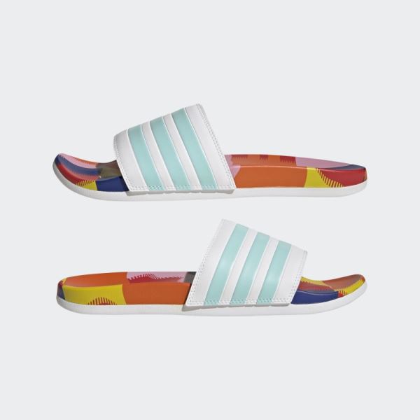 Adidas Adilette Comfort Slides Aqua