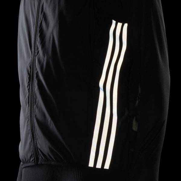 Run Icon 3-Stripes Running Gilet Adidas Black