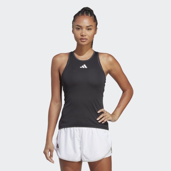 Black Adidas Club Tennis Tank Top