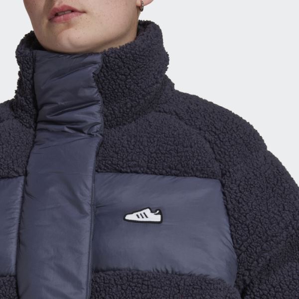 Adidas Navy Puffer Jacket