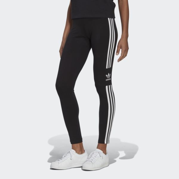 Adidas Black Trefoil Tights