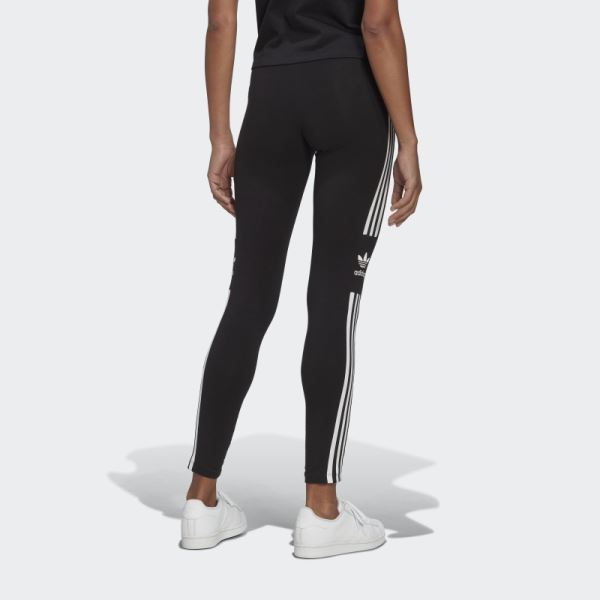 Adidas Black Trefoil Tights