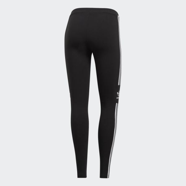 Adidas Black Trefoil Tights