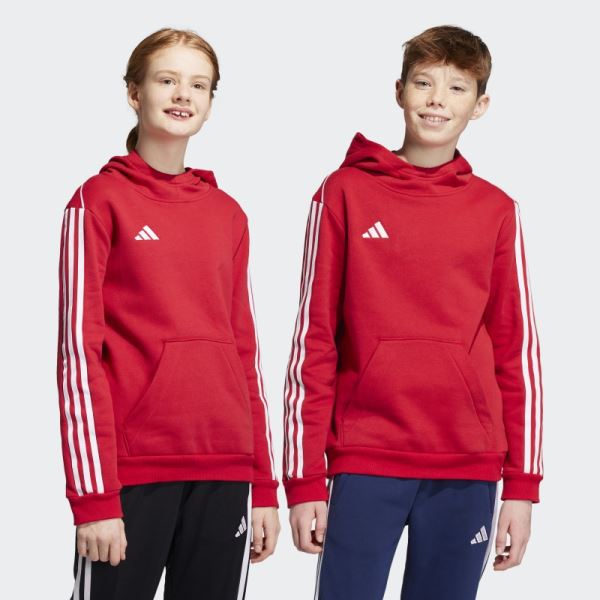 Red Adidas Tiro 23 League Sweat Hoodie