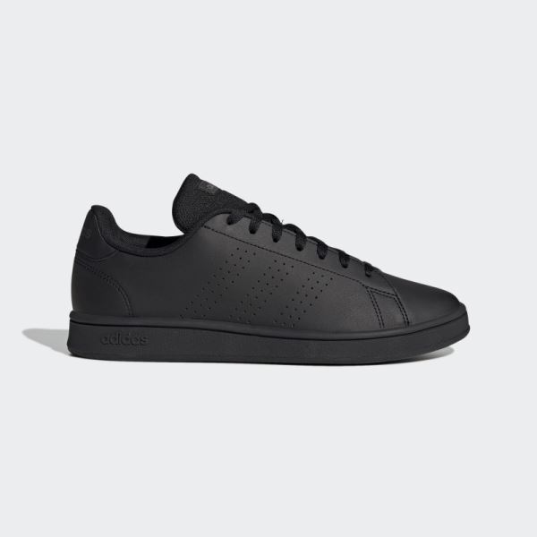 Black Advantage Base Court Lifestyle Shoes Adidas