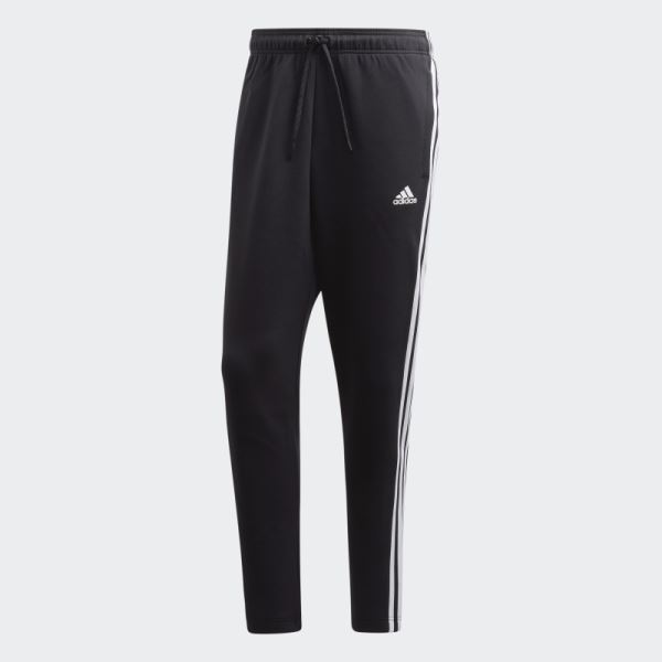 Black Must Haves 3-Stripes Tapered Pants Adidas