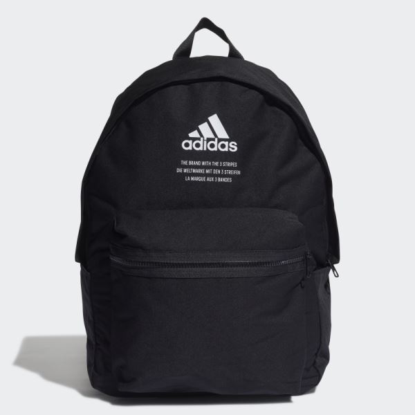 Classic Fabric Backpack Adidas Black