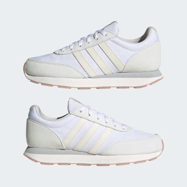 Run 60s 3.0 Lifestyle Running Shoes White Adidas