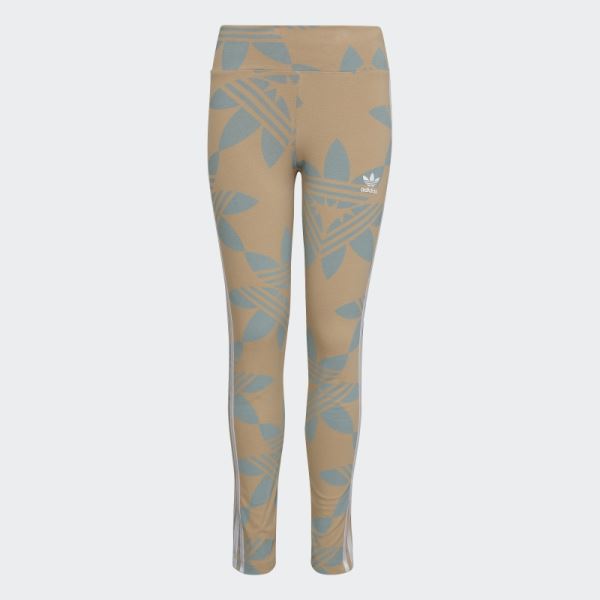 Allover Print High-Waisted Leggings Adidas Multicolor