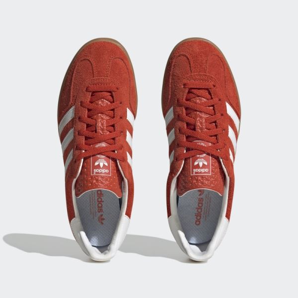 Adidas Bold Orange Gazelle Indoor Shoes