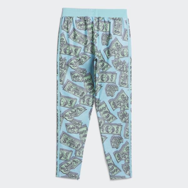 Jeremy Scott Money Print Track Pants (Gender Neutral) Frost Mint Adidas