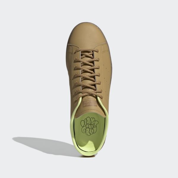 Adidas Golden Beige Stan Smith Plant and Grow Mules