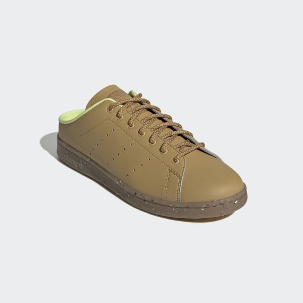 Adidas Golden Beige Stan Smith Plant and Grow Mules