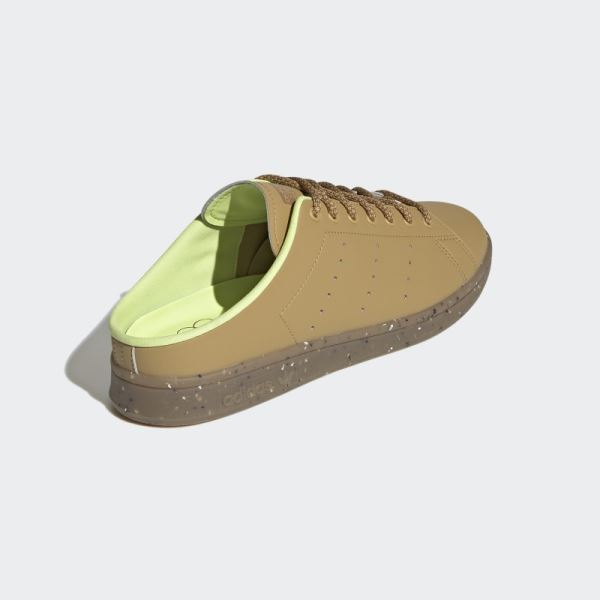 Adidas Golden Beige Stan Smith Plant and Grow Mules