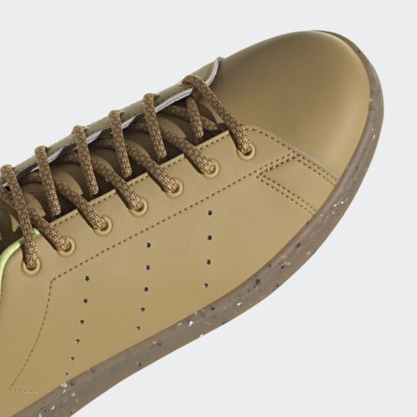 Adidas Golden Beige Stan Smith Plant and Grow Mules