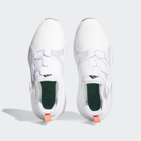 White Solarmotion BOA Golf Shoes Adidas