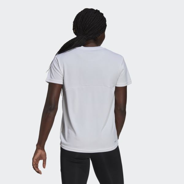 AEROREADY Designed to Move Sport Tee Adidas White