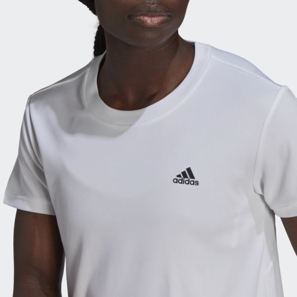 AEROREADY Designed to Move Sport Tee Adidas White