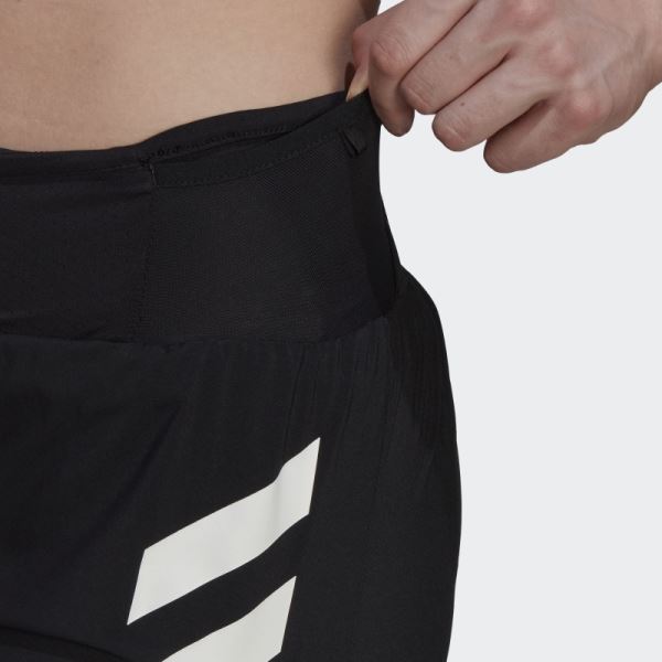 Black Adidas TERREX Agravic Shorts