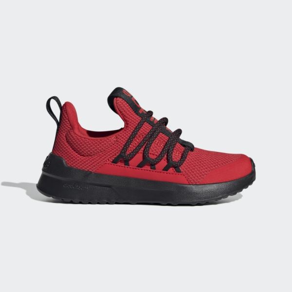 Red Lite Racer Adapt 4.0 Slip-On Lace Shoes Adidas