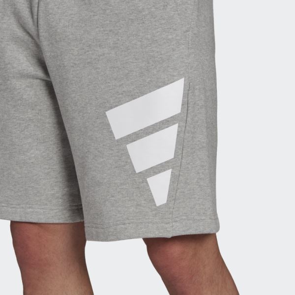 Future Icons Logo Graphic Shorts Medium Grey Adidas