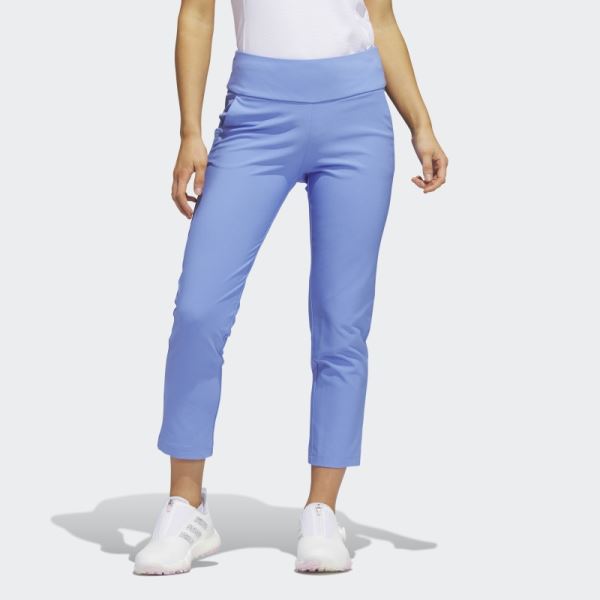 Adidas Blue Pull-On Ankle Pants