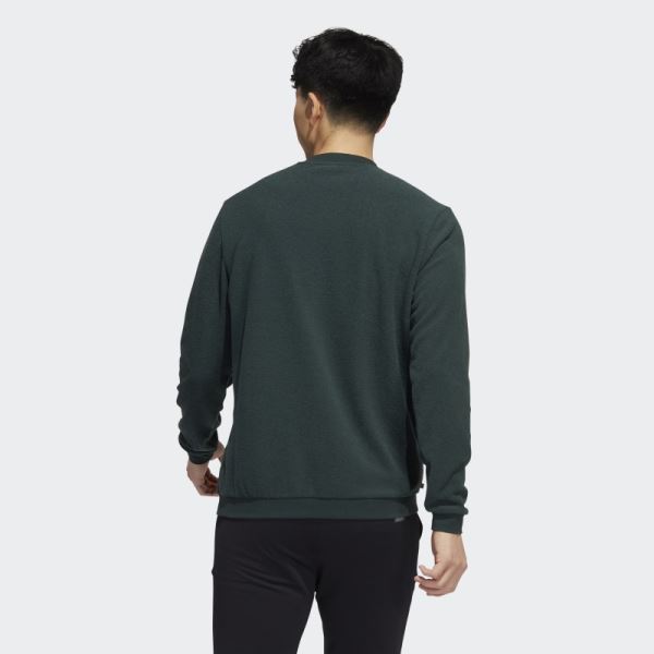 Green Adidas Core Crew Sweatshirt