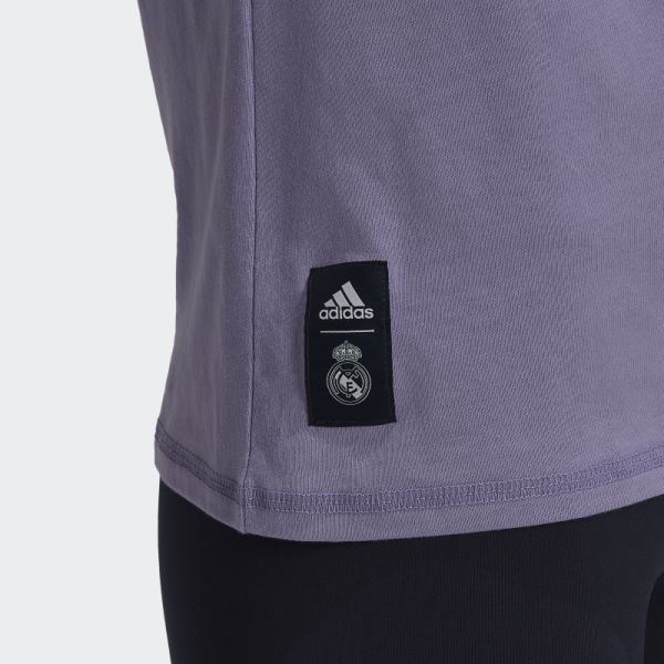 Adidas Real Madrid Tee Lilac