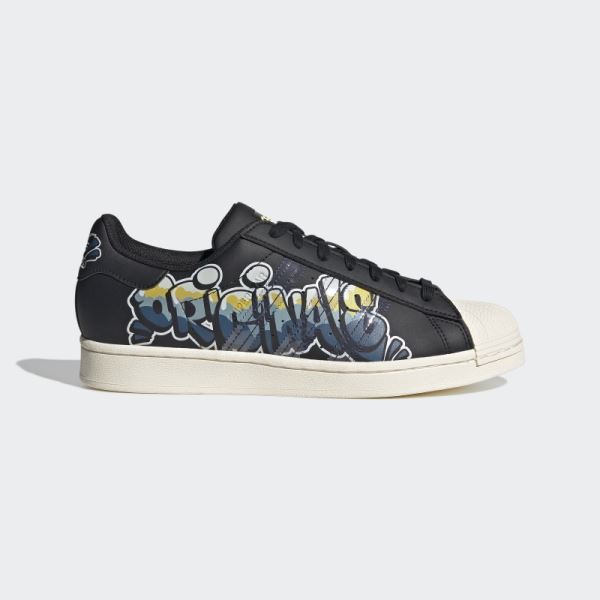 Hot Adidas Superstar Shoes Black/White