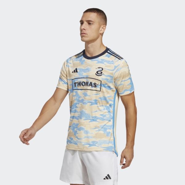 Adidas Philadelphia Union 23/24 Away Jersey Sand