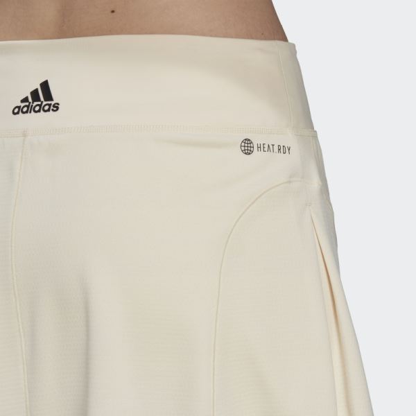 Ecru Tint Adidas Tennis Match Skirt