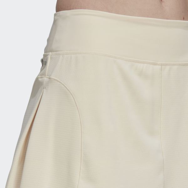 Ecru Tint Adidas Tennis Match Skirt