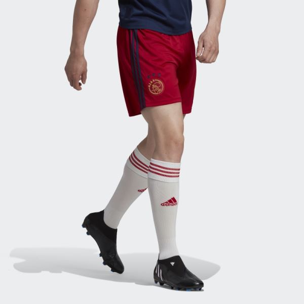 Victory Red Ajax Amsterdam 22/23 Away Shorts Adidas