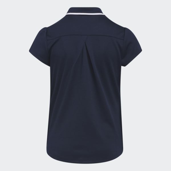 Textured Polo Shirt Adidas Navy