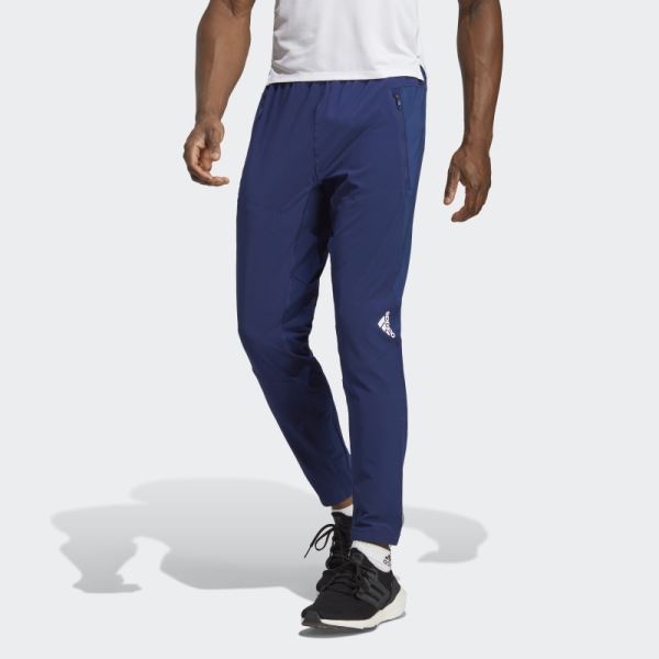 D4T Training Pants Dark Blue Adidas