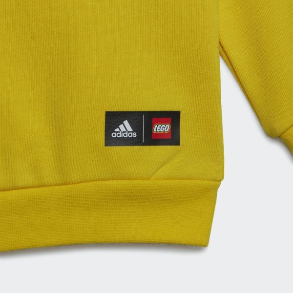 Yellow Adidas x Classic LEGO Jacket and Pant Set Fashion