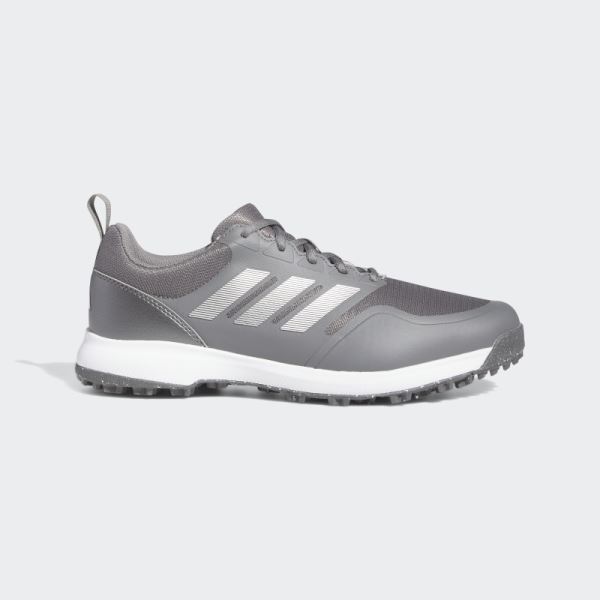 Adidas Grey Tech Response SL 3.0 Wide Golf Shoes