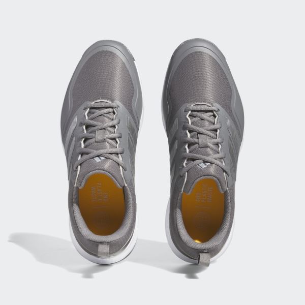 Adidas Grey Tech Response SL 3.0 Wide Golf Shoes