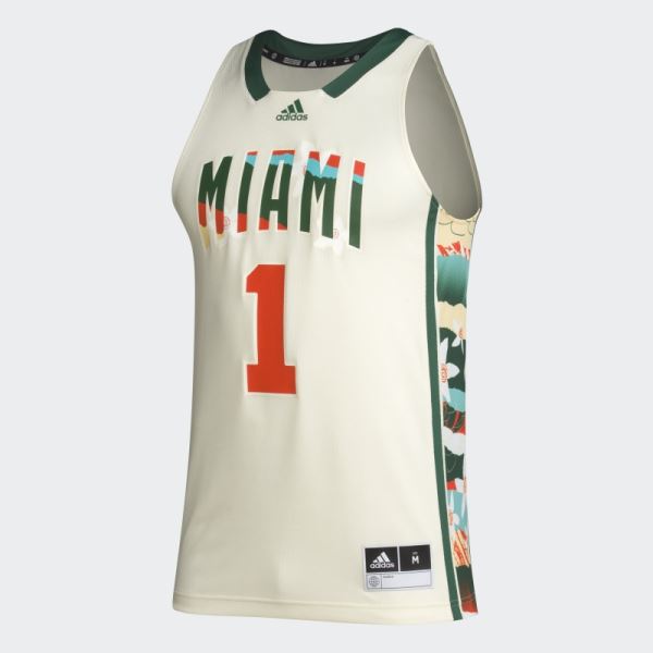 Adidas White Miami HBE Jersey